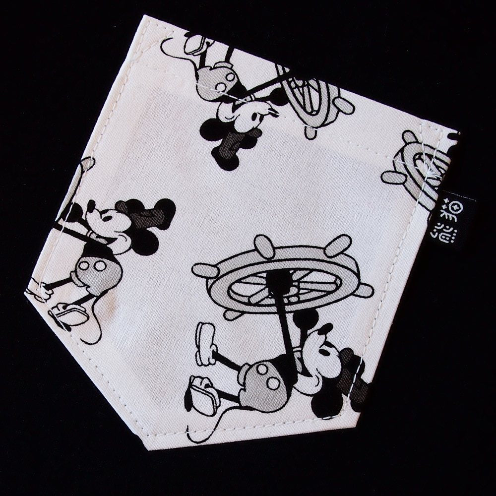 Steamboat Mickey Pocket Tee for Guys – Panda Butt