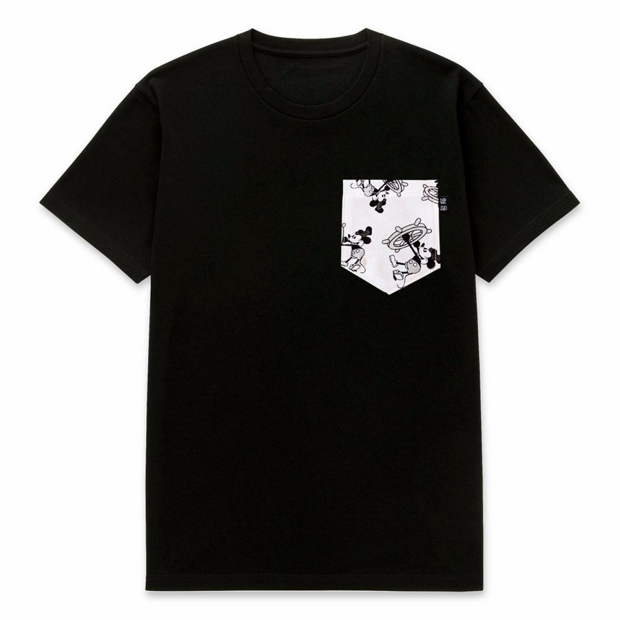 Steamboat Mickey Pocket Tee for Guys