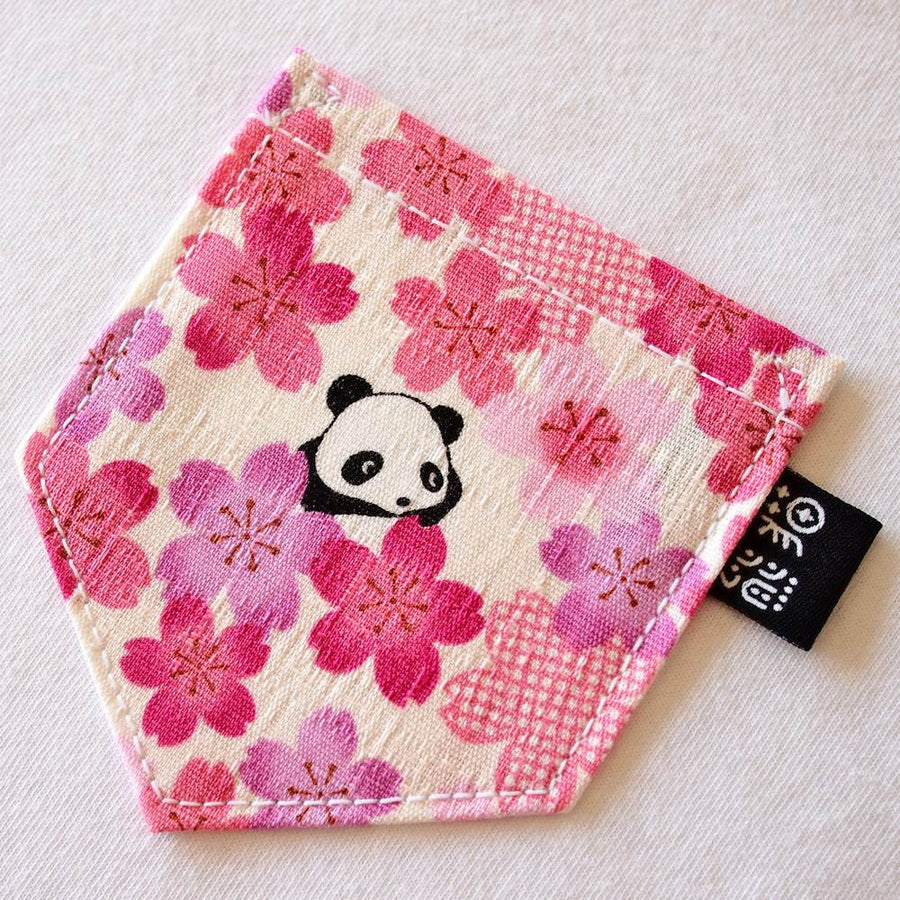 桜 Sakura Panda Pocket Tee for Toddlers - Panda Butt