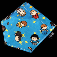 Beyond the Stars Pocket Ringer Tee for Guys - Panda Butt