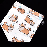 Corgi Oops Pocket Tee for Gals - Panda Butt