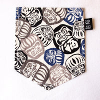 だるま Daruma Pocket Tee for Toddlers - Panda Butt