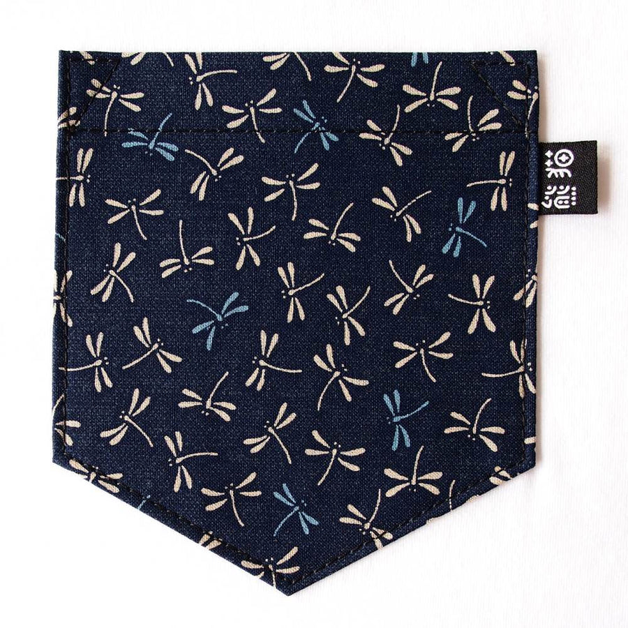 Dragonfly Pocket Ringer Tee for Guys - Panda Butt