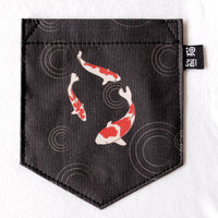 Koi Pocket Tee for Kids - Panda Butt