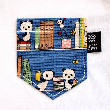 Panda Storytime Pocket Tee for Toddlers - Panda Butt