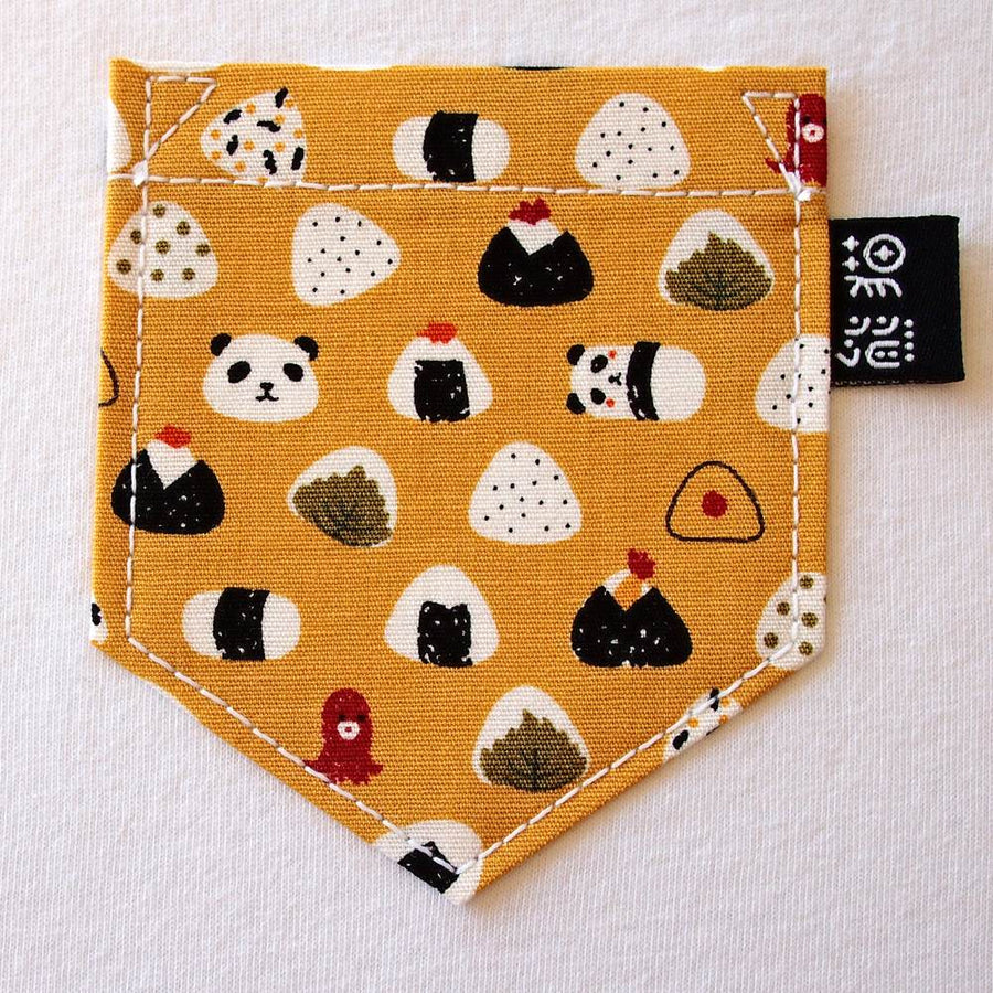 Panda Sushi Pocket Tee for Guys - Panda Butt