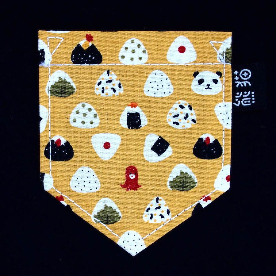 Panda Sushi Pocket Tee for Kids - Panda Butt