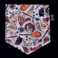 The Boy Who Lived Pocket Ringer Tee for Gals - Panda Butt