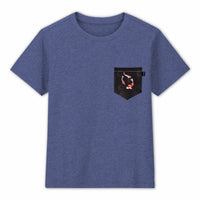 Koi Pocket Tee for Kids - Panda Butt