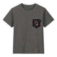Koi Pocket Tee for Kids - Panda Butt