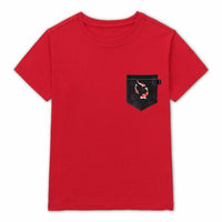 Koi Pocket Tee for Kids - Panda Butt