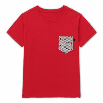 Peekaboo Pocket Tee for Kids - Panda Butt