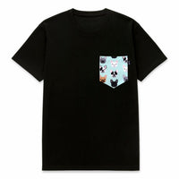 Frenchie Pocket Tee for Guys - Panda Butt