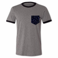 巴 Tomoe Pocket Tee for Ringer Guys - Panda Butt