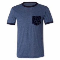 巴 Tomoe Pocket Tee for Ringer Guys - Panda Butt