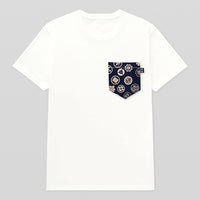 家紋 Family Crest Pocket Tee for Guys - Panda Butt