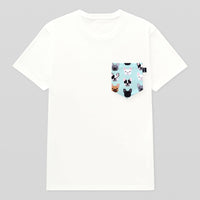 Frenchie Pocket Tee for Guys - Panda Butt