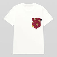 Lucky Tanuki Pocket Tee for Guys - Panda Butt