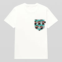Ninja Pocket Tee for Guys - Panda Butt