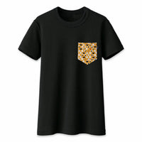 Panda Sushi Pocket Tee for Gals - Panda Butt