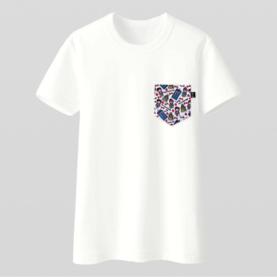 The Doc Pocket Tee for Gals - Panda Butt