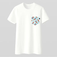 Panda Ice Cream Pocket Tee for Gals - Panda Butt