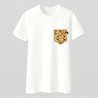 Panda Sushi Pocket Tee for Gals - Panda Butt