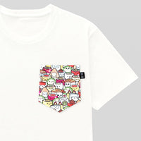Oishii Pocket Tee for Guys - Panda Butt